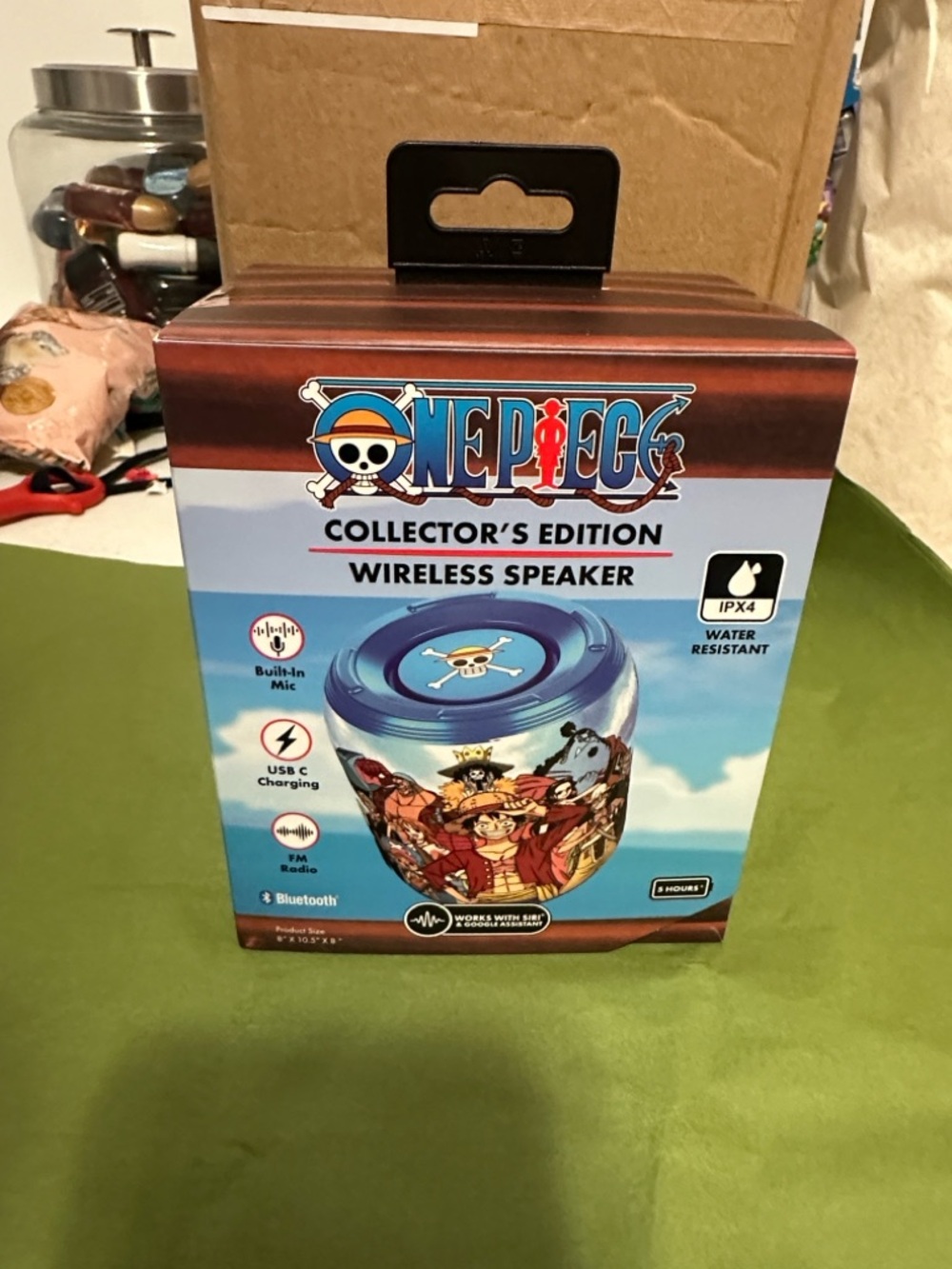 One Piece Collector's Edition Wireless Speaker - Blue Artwork